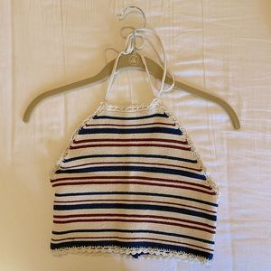 forever 21 knit halter top